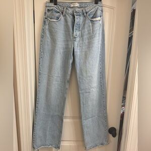 Abercrombie Women’s 90s Baggy Low Rise Jeans EUC